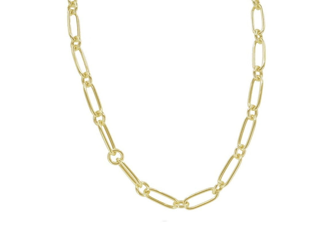 14k Oval and Round Link Chain