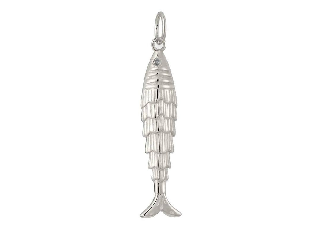 Silver Fish Charm