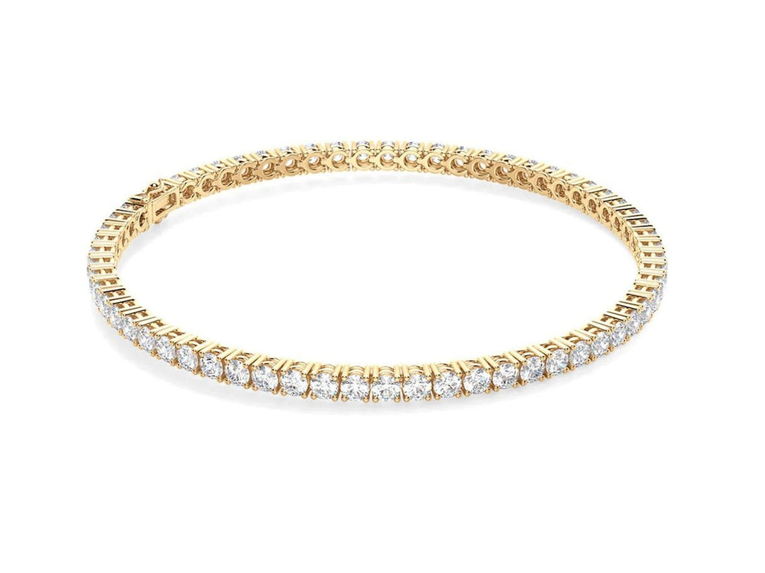 Gold Tennis Bracelet