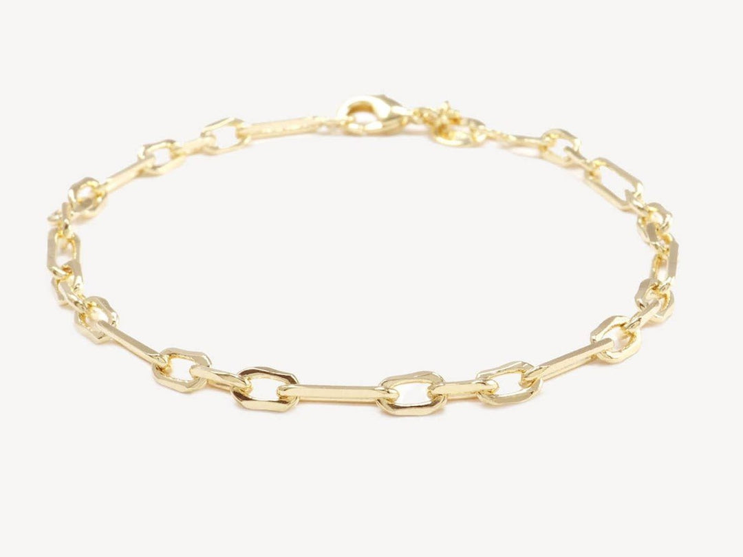 Gold Link Chain Bracelet