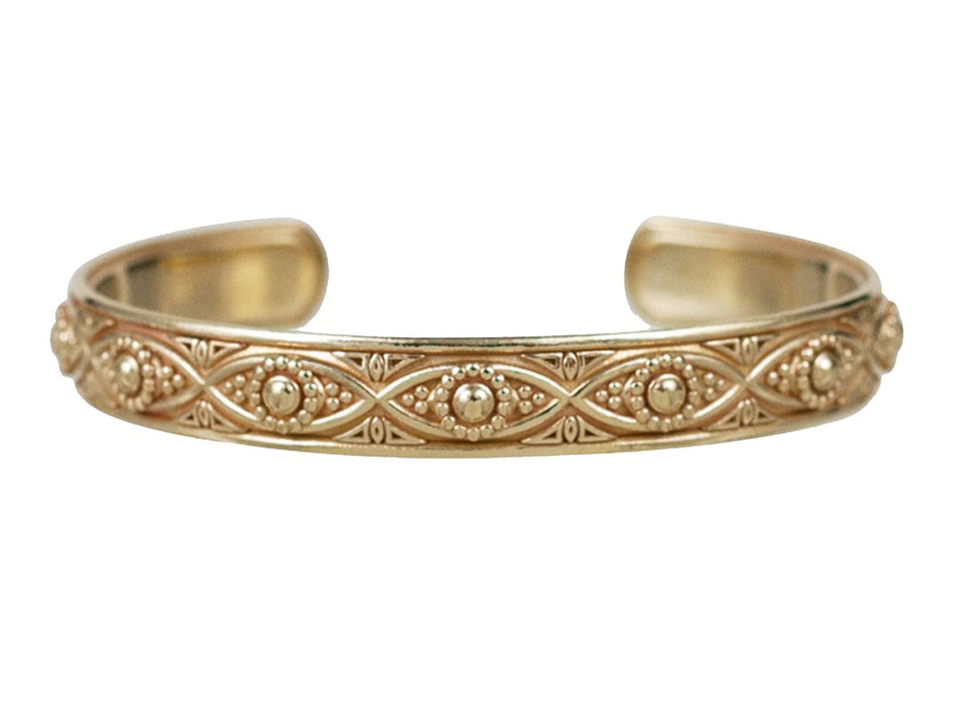 Evil Eye Bronze Cuff