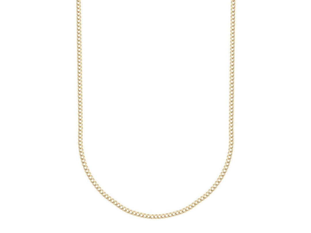 14k Curb Chain Necklace