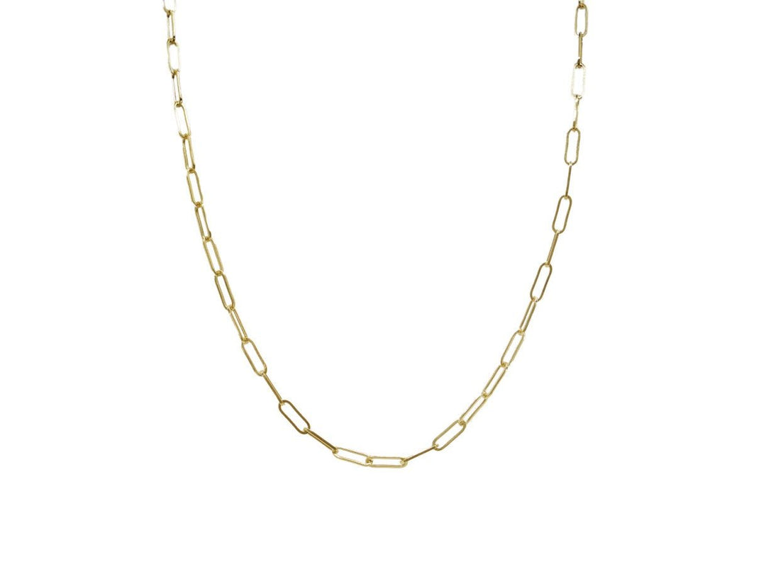 14k Paper Clip Chain