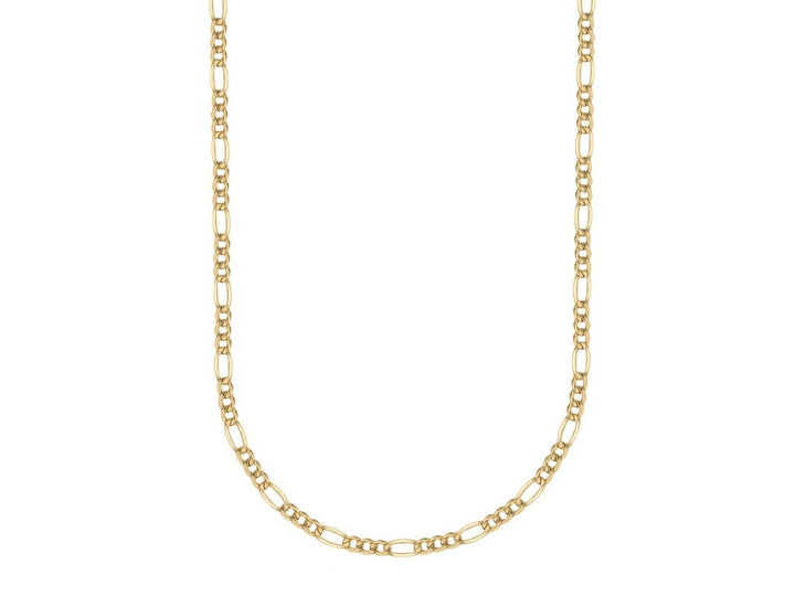 14k Figaro Link Chain Necklace