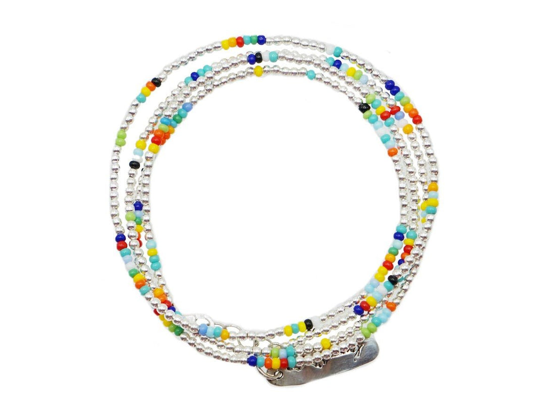 Silver Sevi Wrap Bracelet