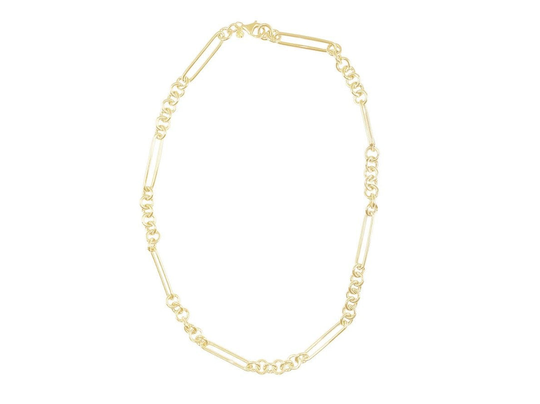 14k Multi Link Chain Necklace