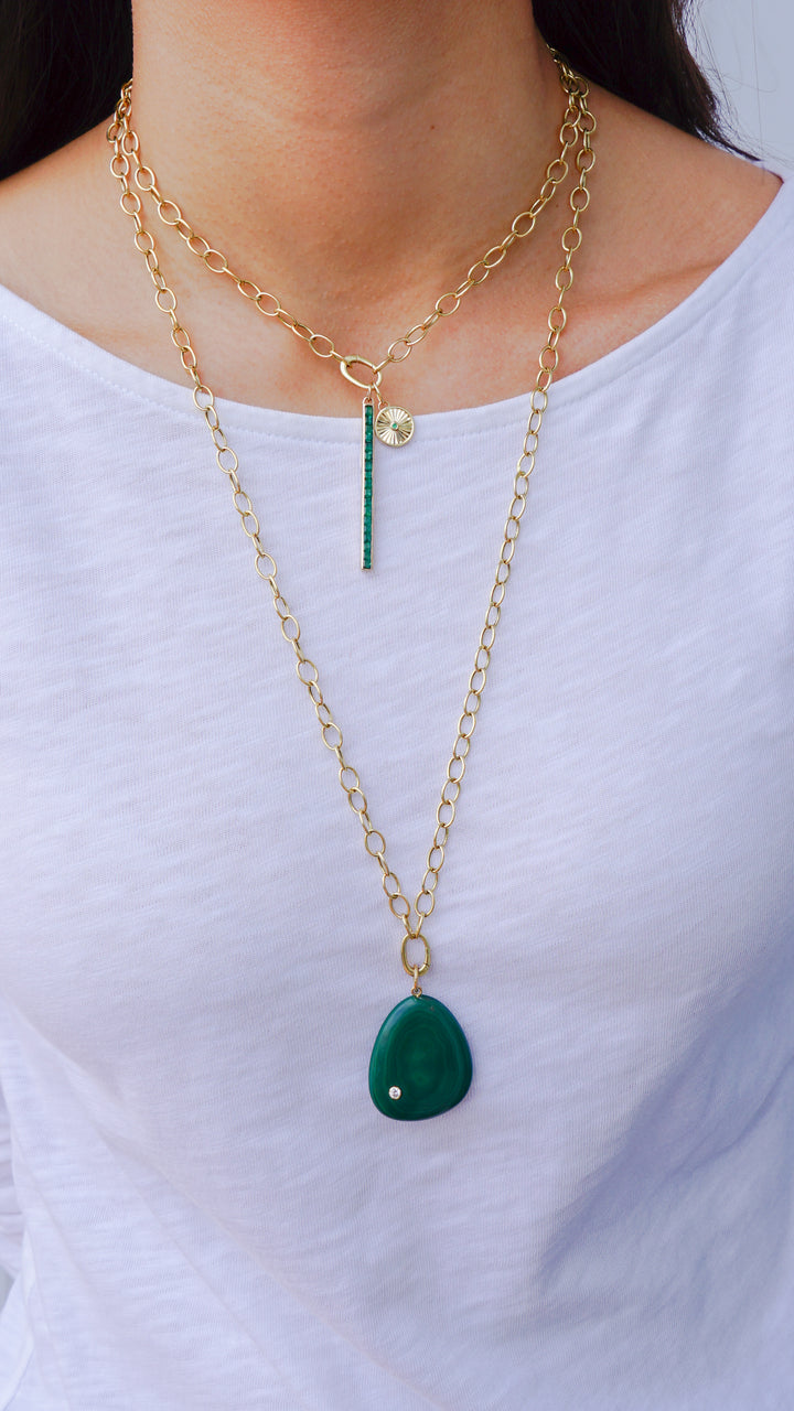 18k Oval Link Chain