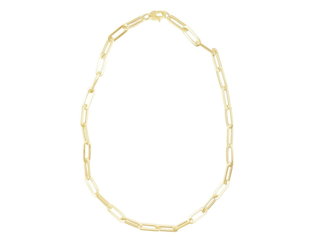14k Paperclip Chain