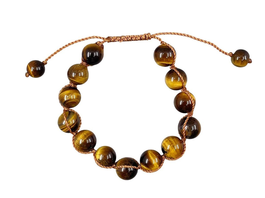 Wrapped Tiger Eye Bracelet