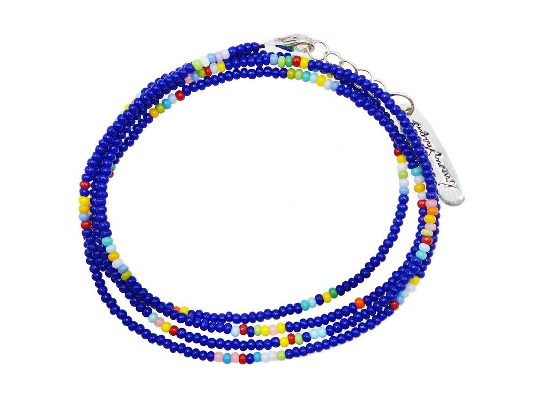 Sky Blue Sammy Wrap Bracelet