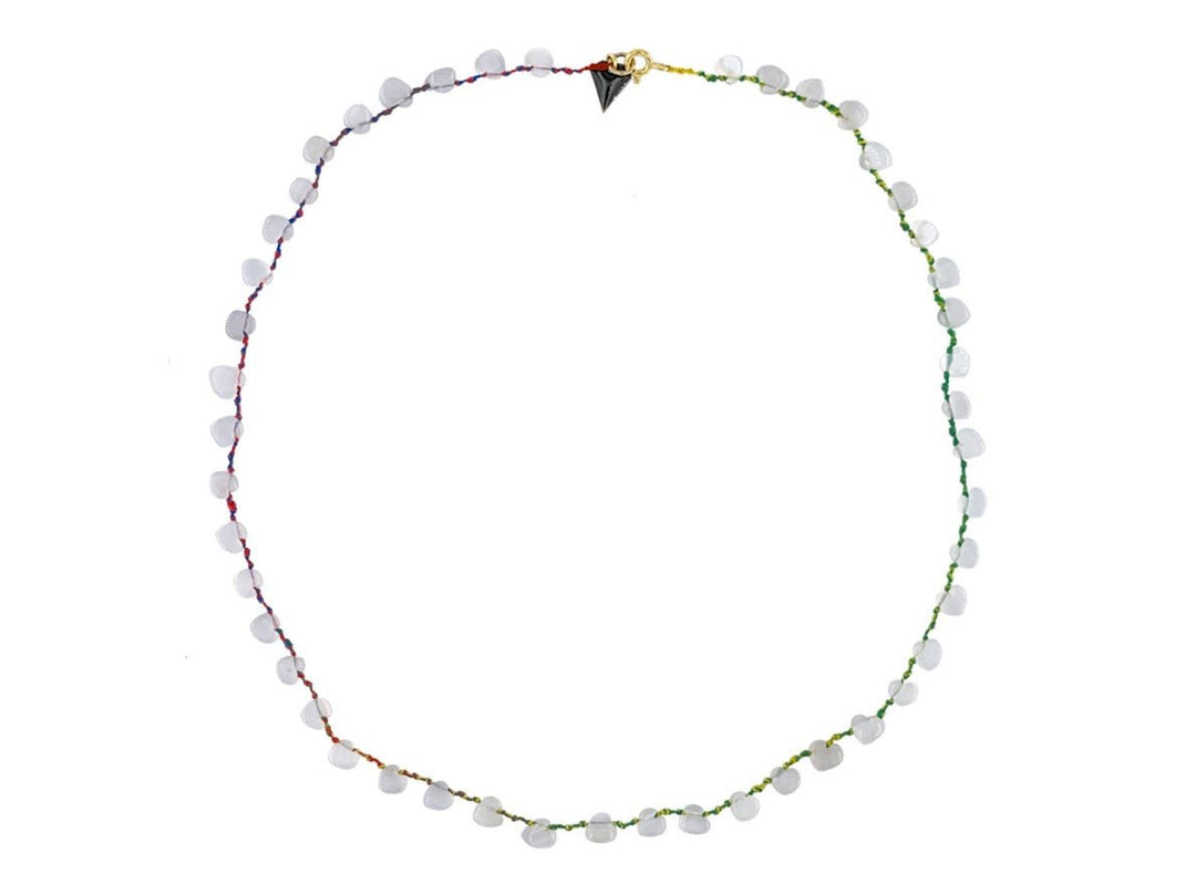 Moonstone Heart Necklace