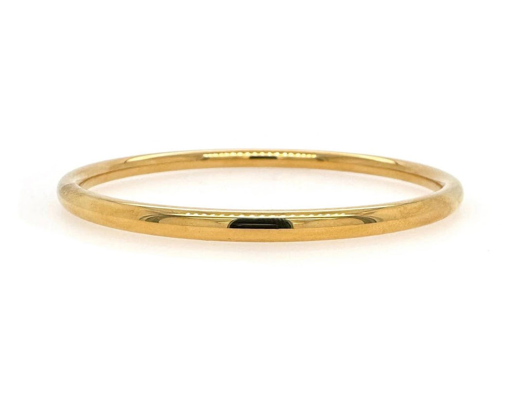 Thin Gold Bangle Bracelet