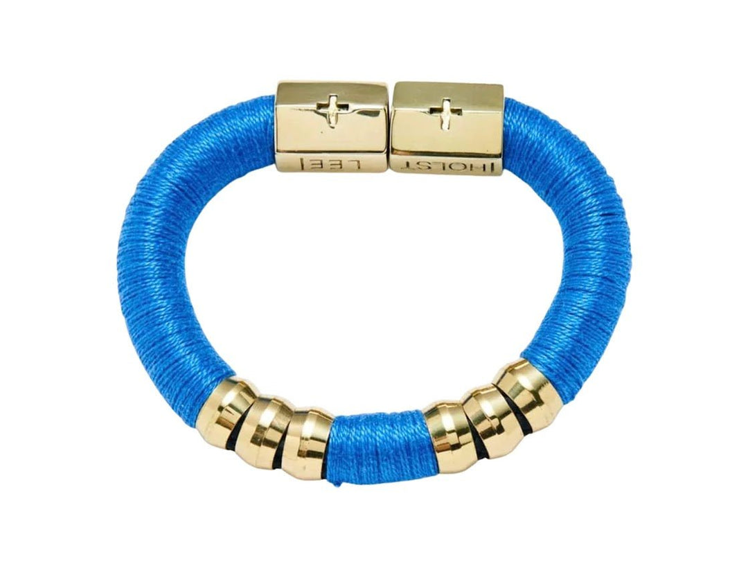 Classic Bright Blue Wrap Bracelet