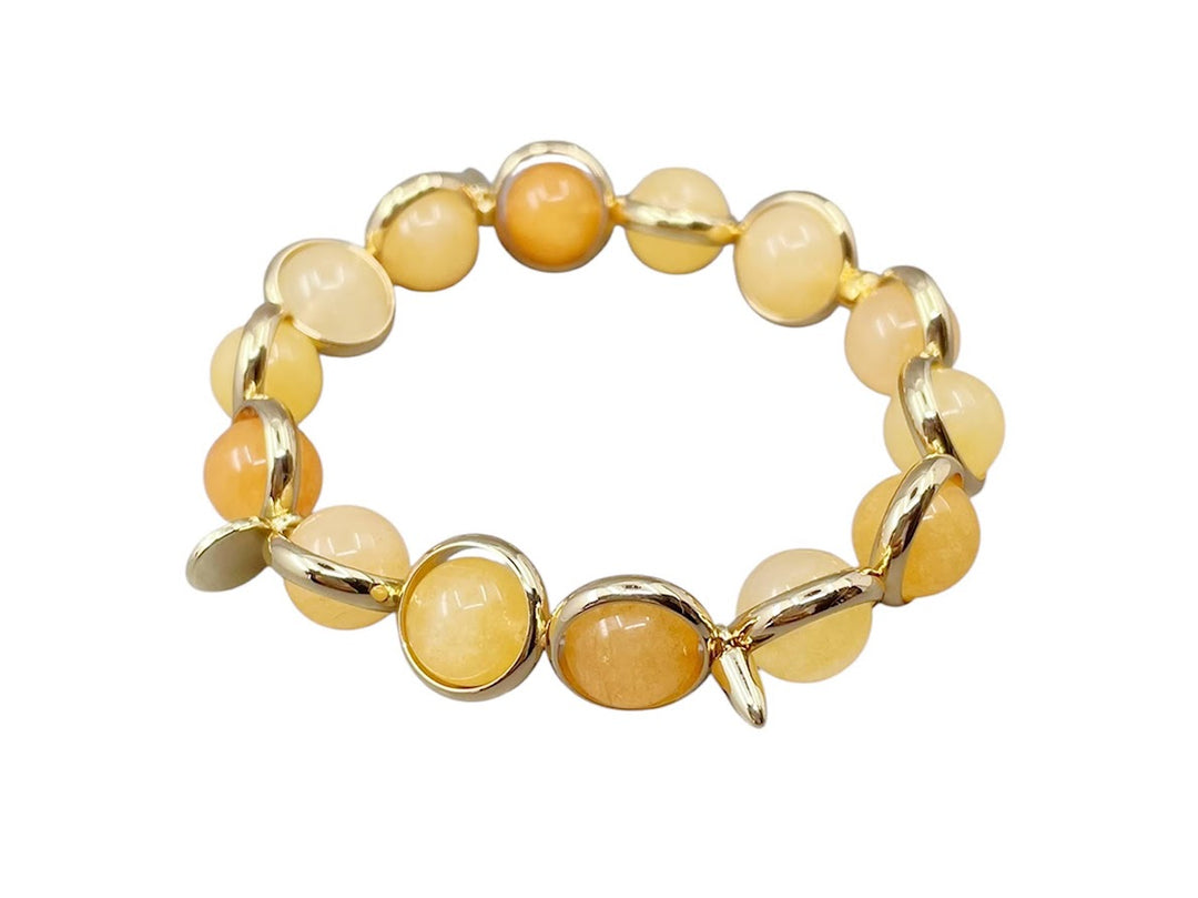 Orange Agate Bracelet