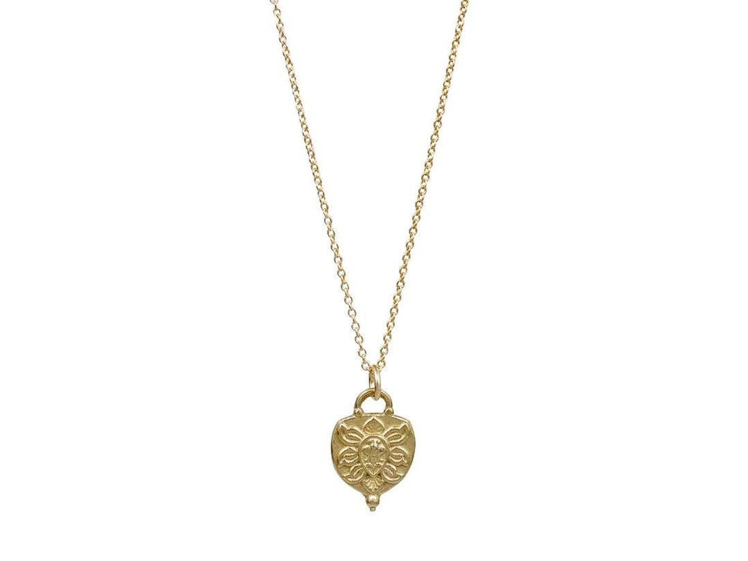 Yellow Bronze Prana Necklace