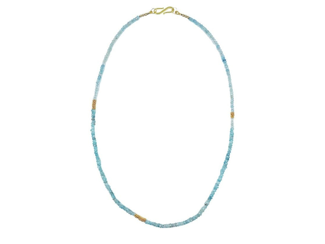 Aquamarine Strand Necklace