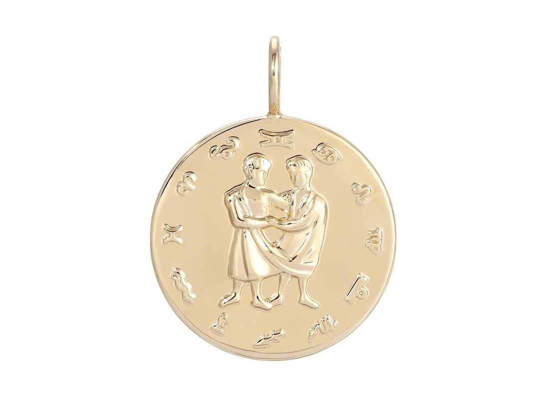 Gold Gemini Charm