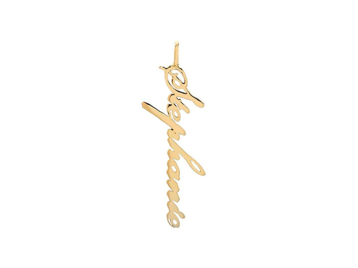 14k Name Pendant
