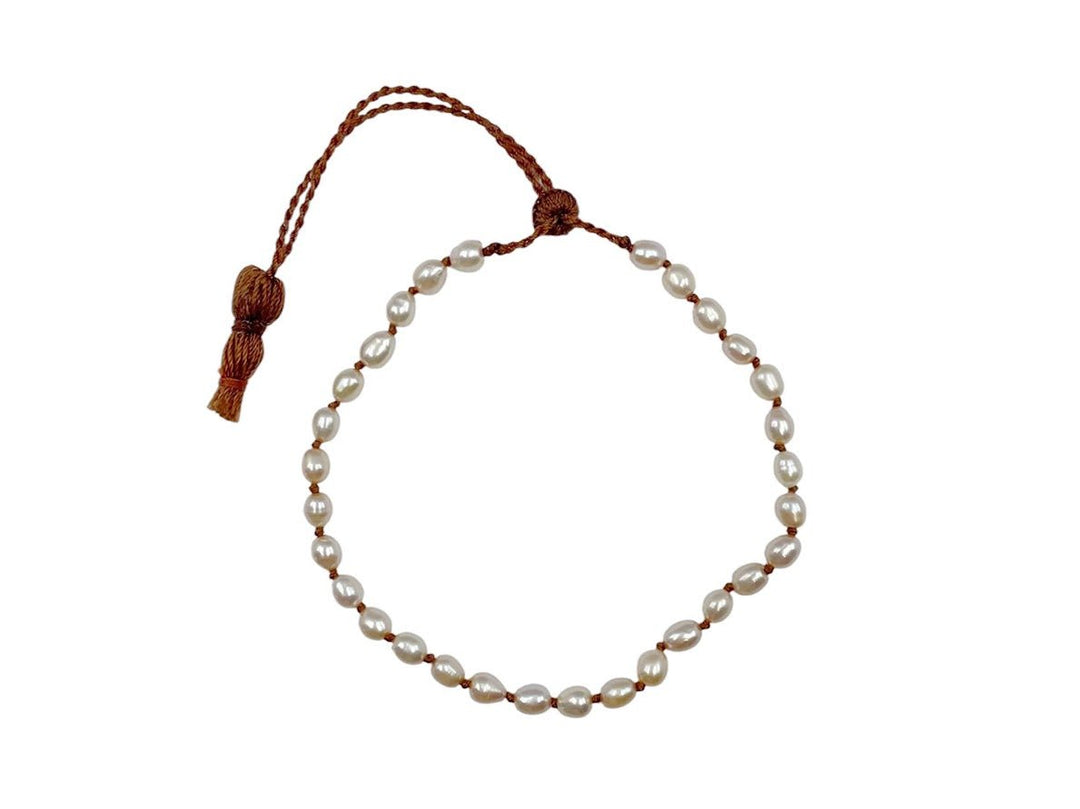 Freshwater Pearl Bracelet with Tassels
