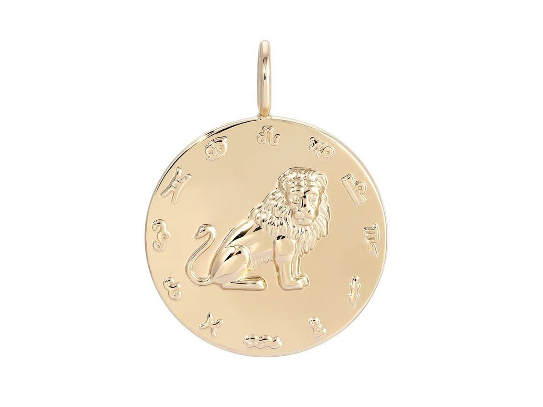 Gold Leo Charm