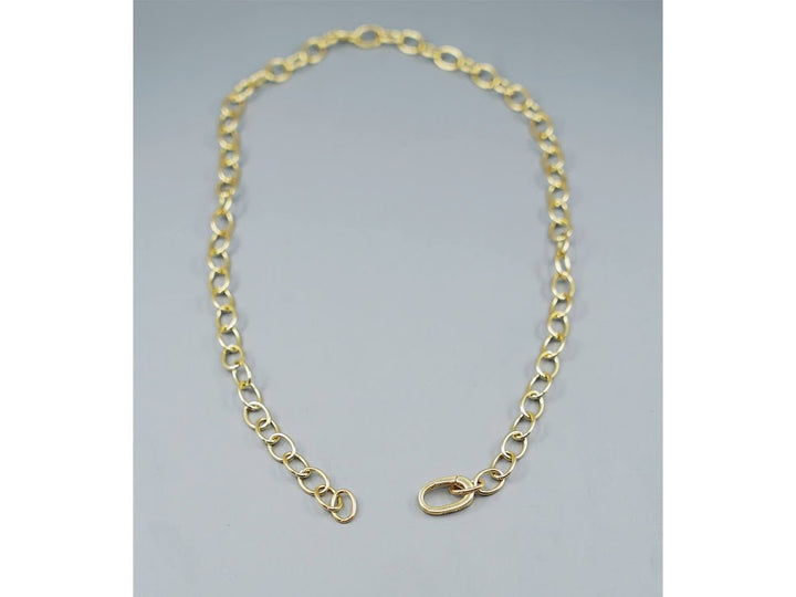 18k Oval Link Chain