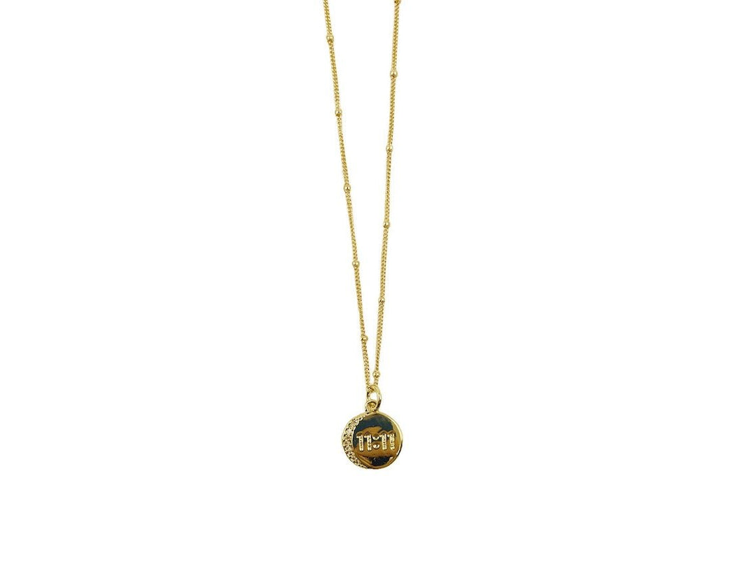 Gold 11:11 Necklace