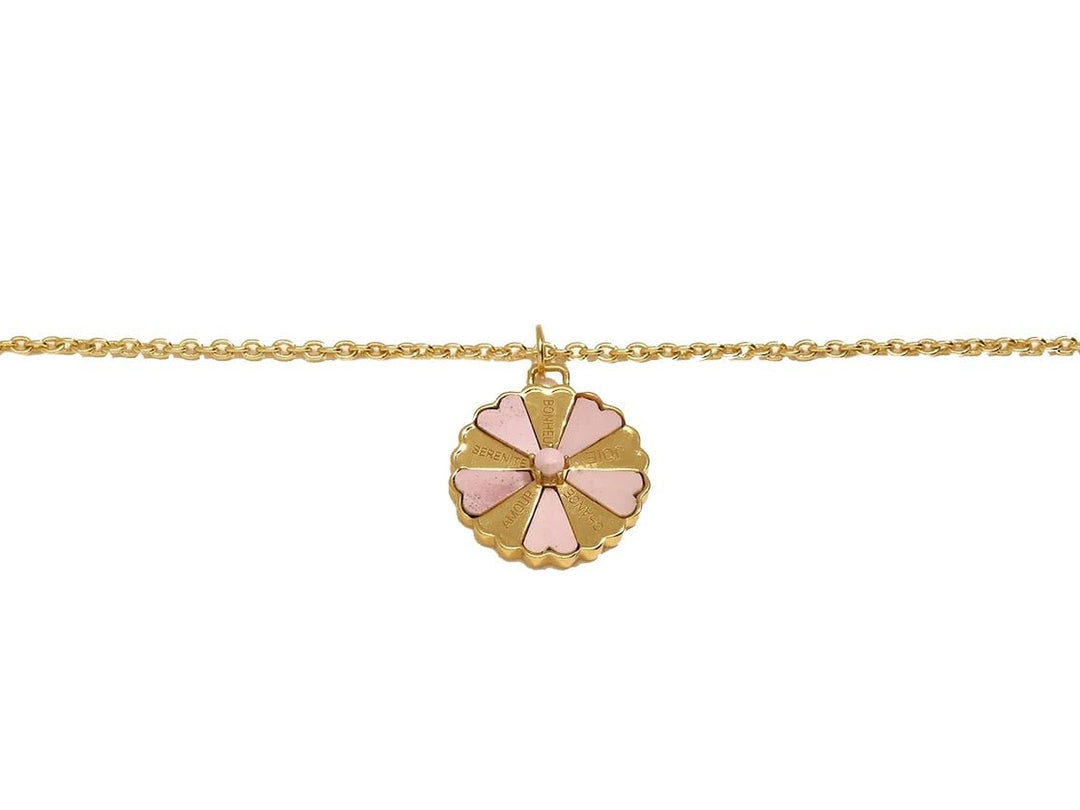 Rose Opal Make a Wish Necklace