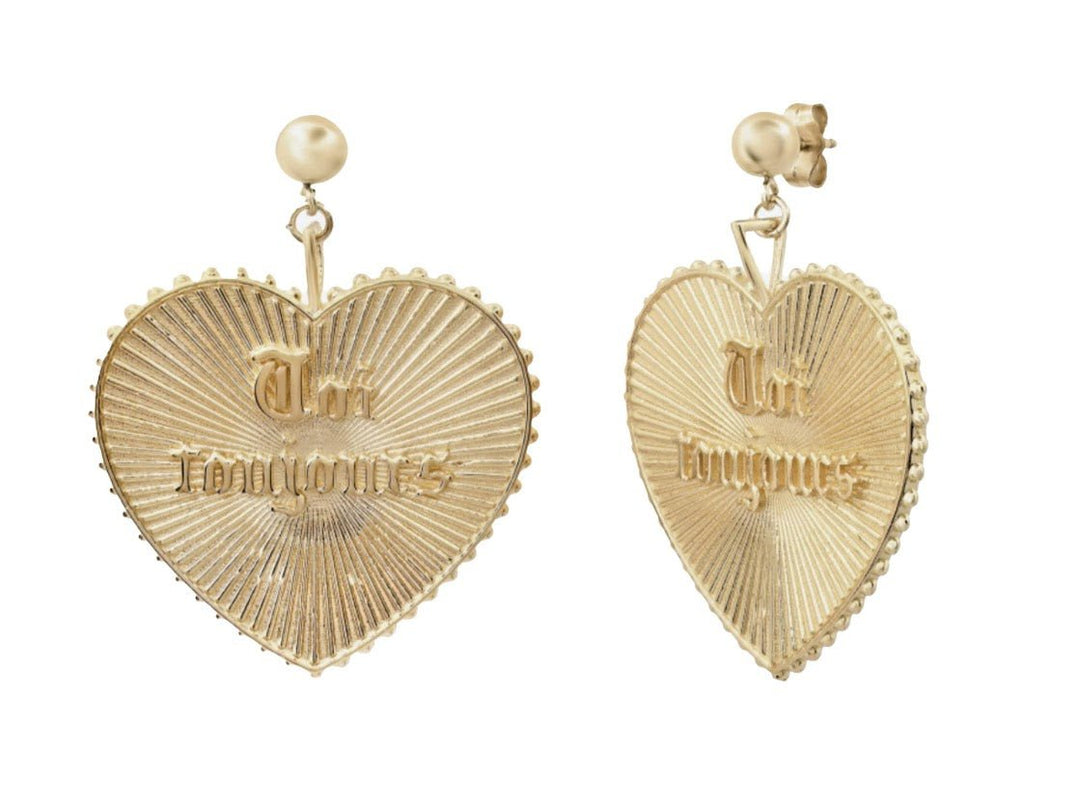 Toi Toujours Heart Earrings