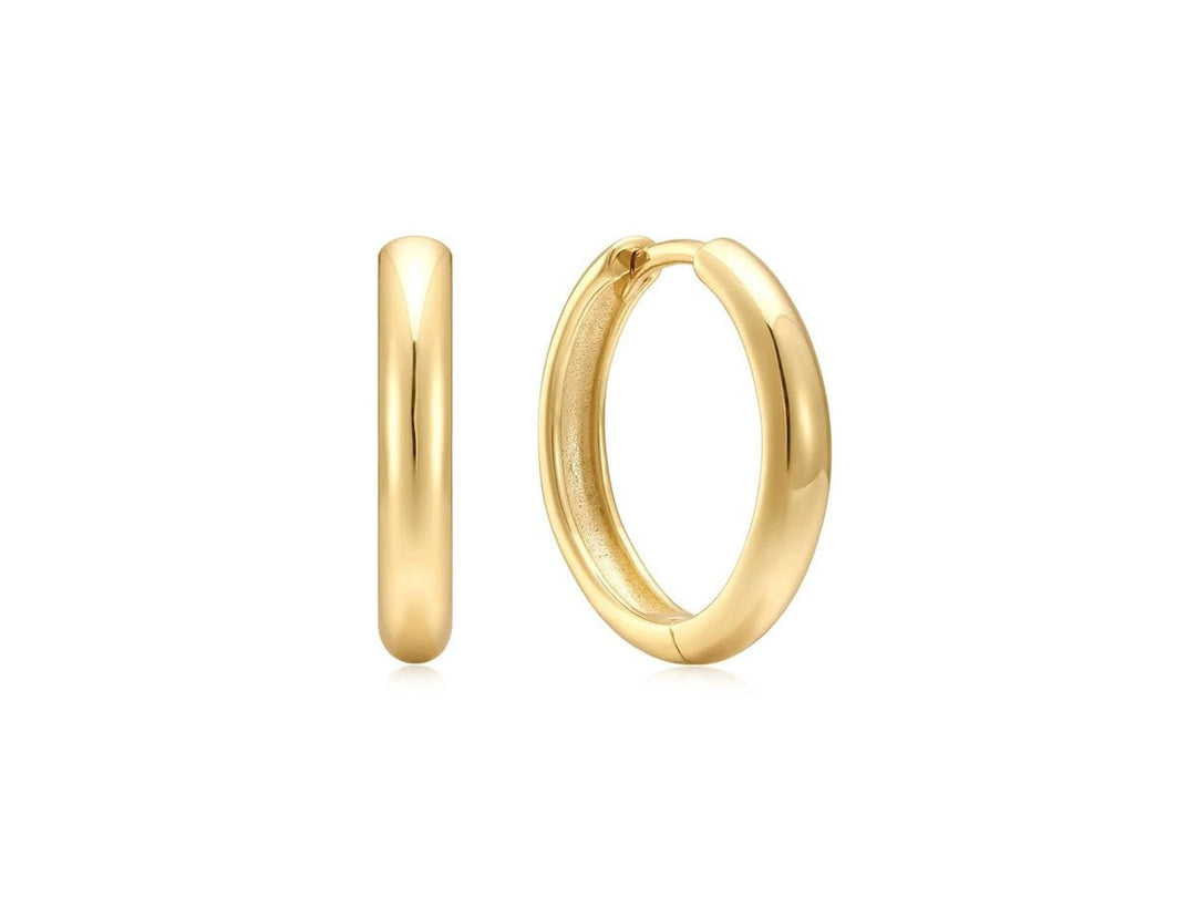 Gold Mini Huggie Hoops