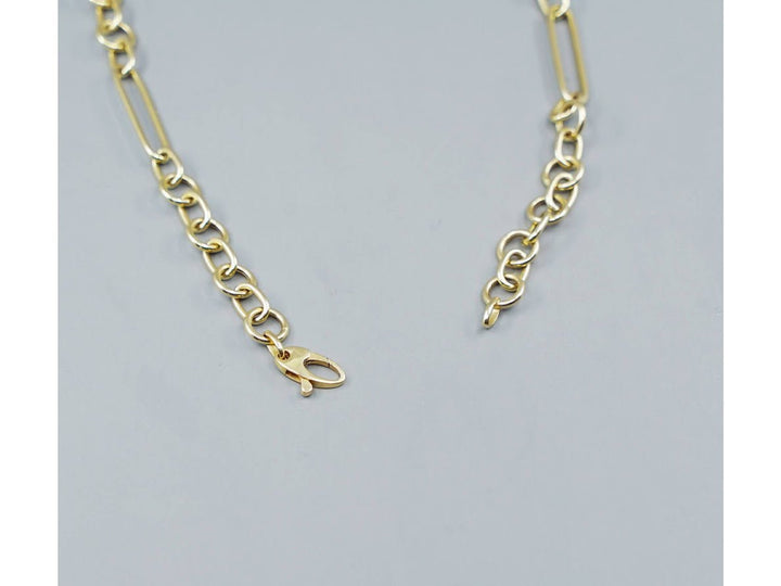 14k Mixed Link Chain