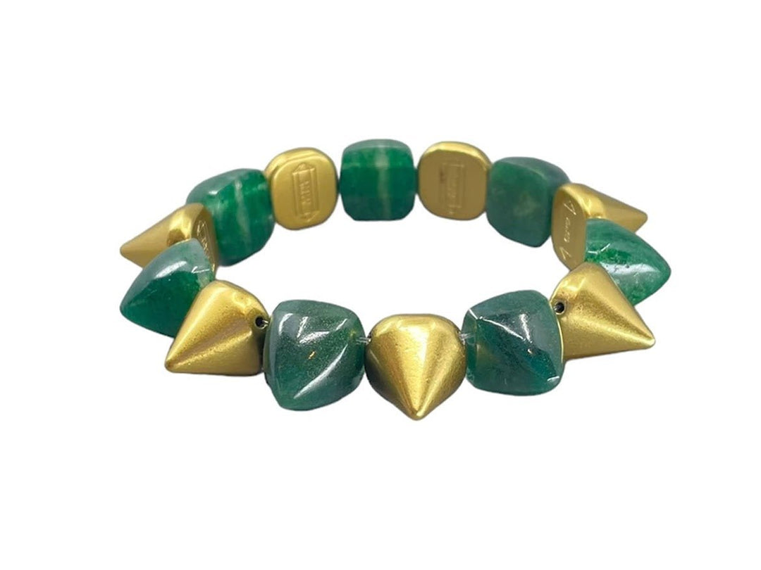 Green Aventurine Luxe Positive Points Bracelet