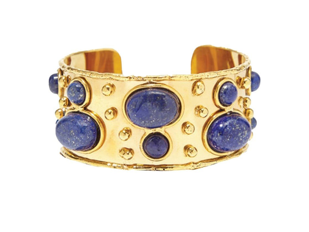 Lapis Byzantine Cuff