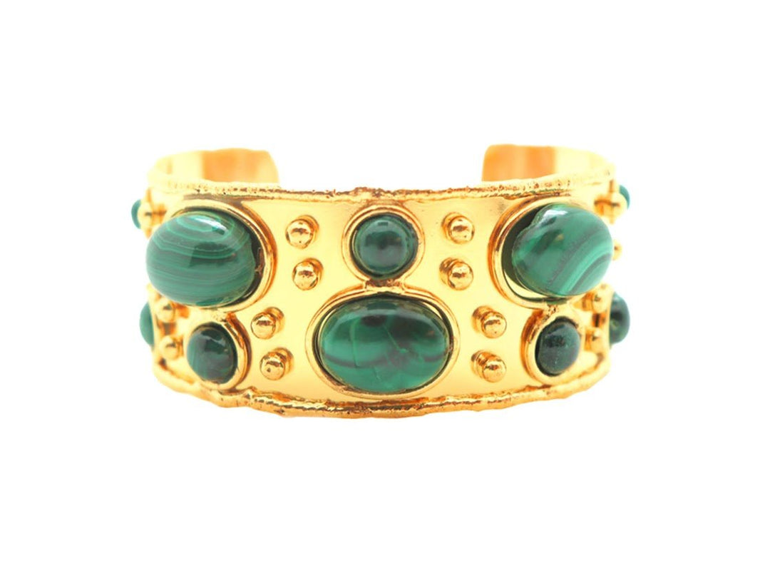 Malachite Byzantine Cuff