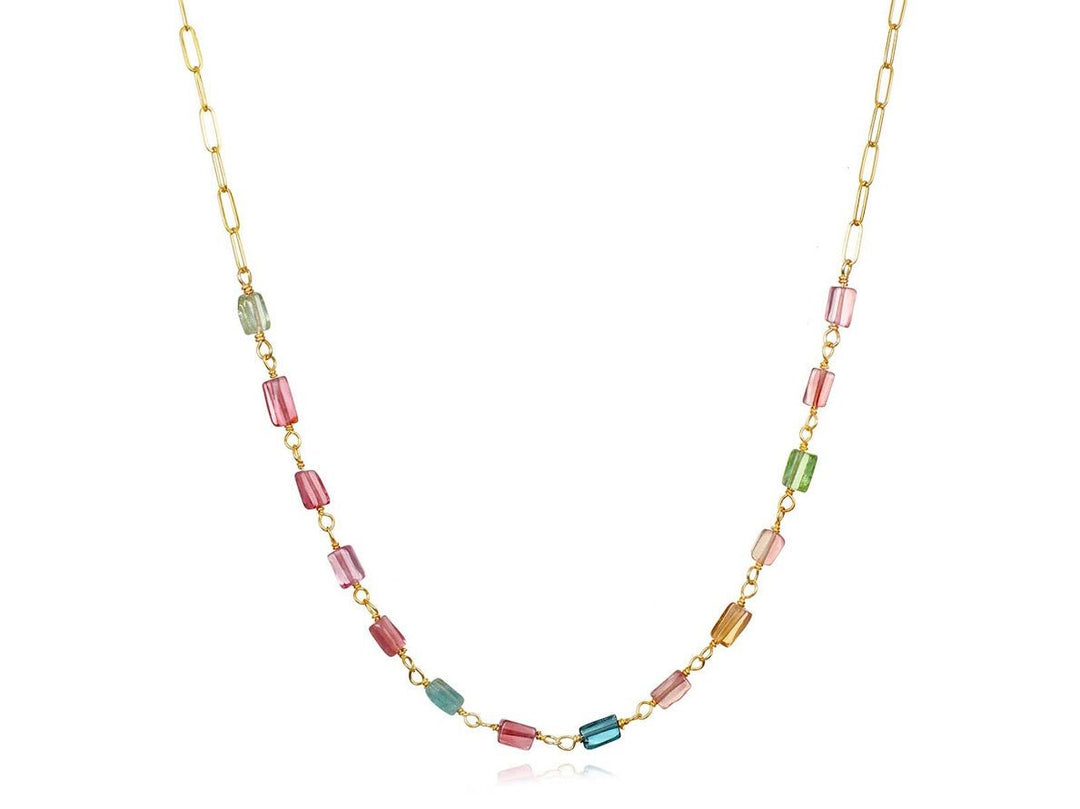 Multicolored Tourmaline Necklace