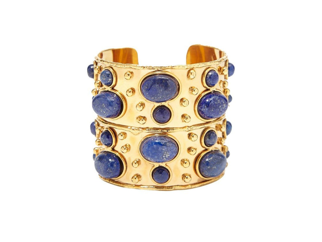 Lapis Byzantine Double Cuff