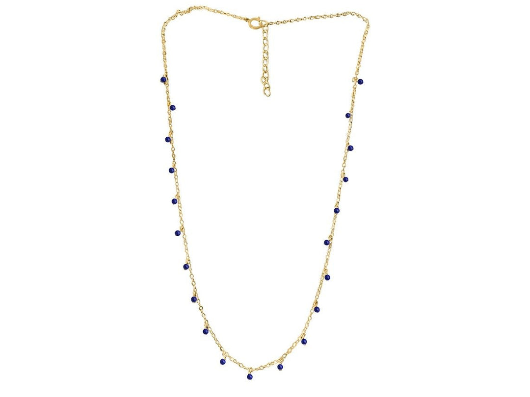 Lapis Beaded Necklace