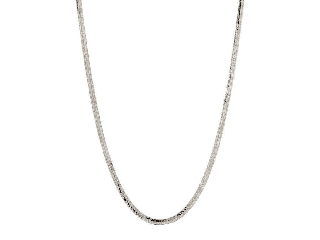Silver Herringbone Chain