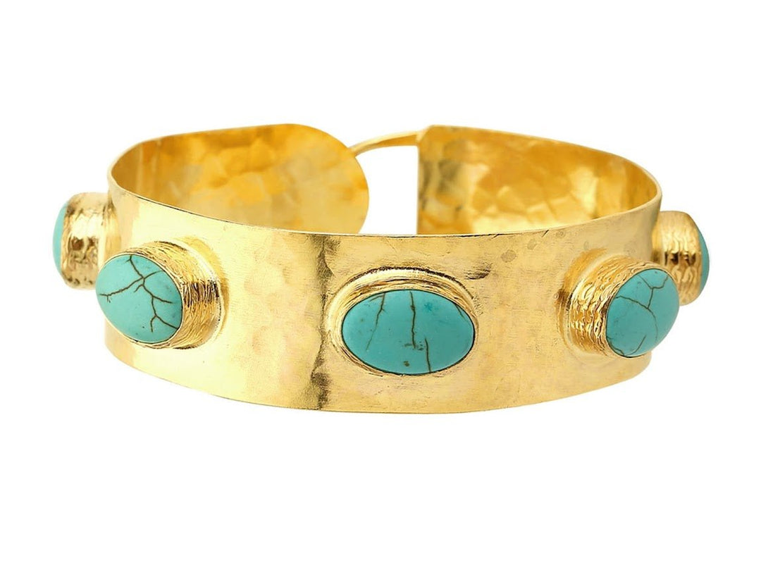 Byzantine Bangle with Turquoise