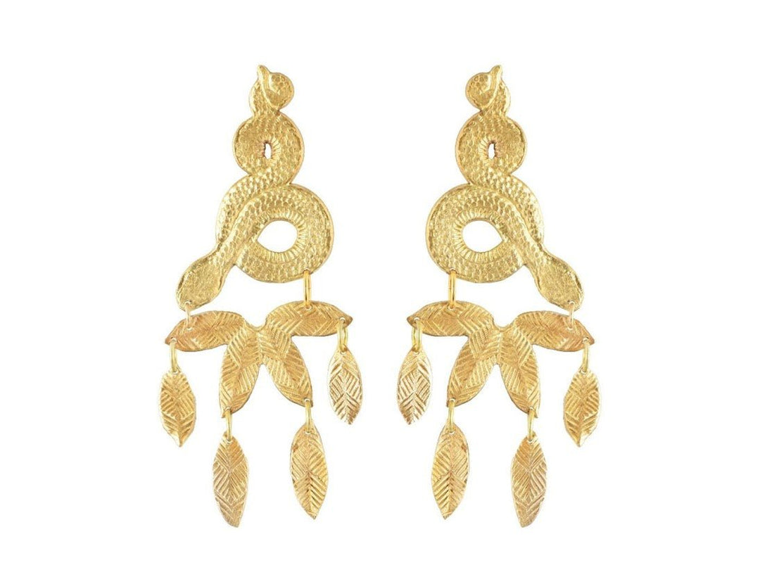 Slithering Serpent Earrings