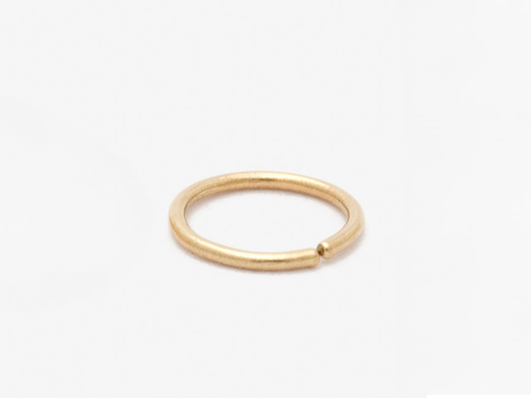 14k 8mm Huggie Hoop