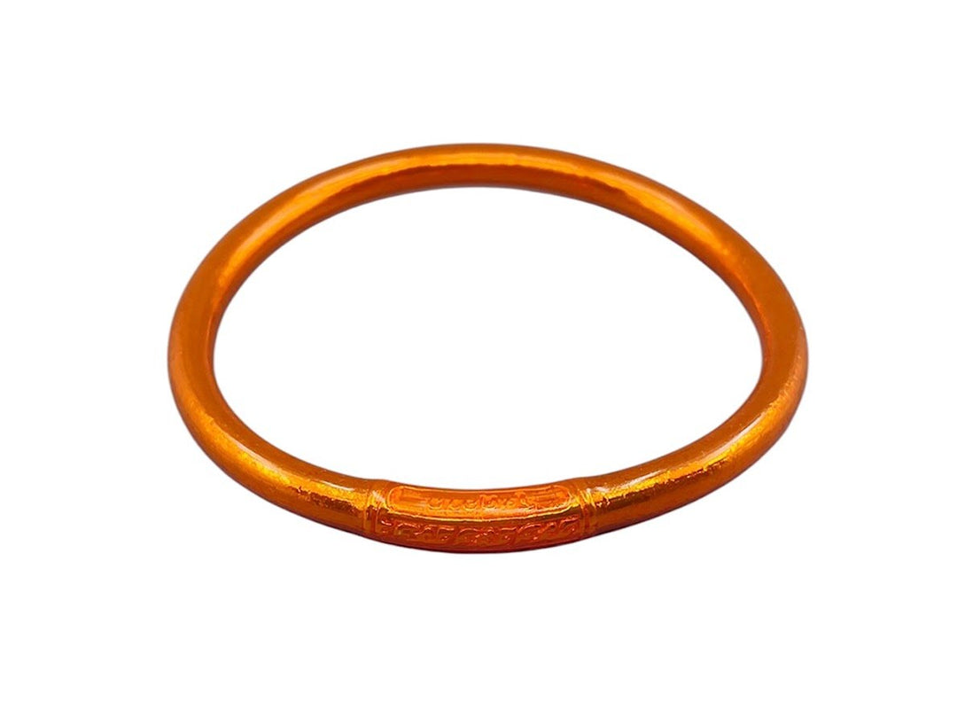 Fire Orange Buddhist Bangle.