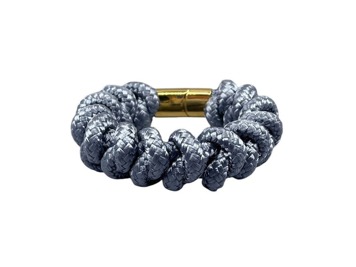 Handmade Steel Nautical Snake Knot Bracelet.