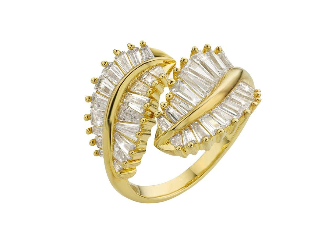 Gold Leaves Ring