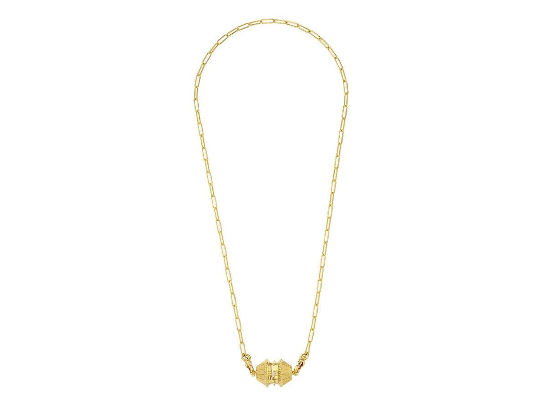 Gold Talisman Charm Necklace