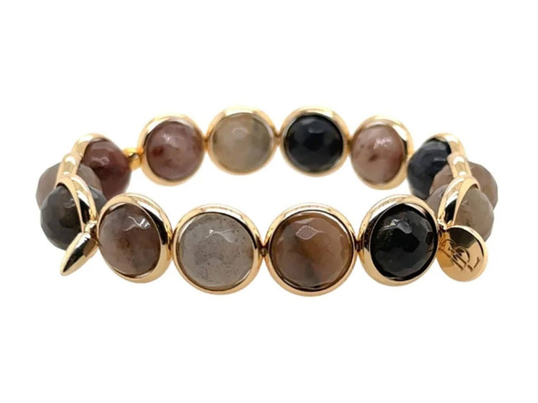 Chinese Tourmaline Bracelet with Spikes