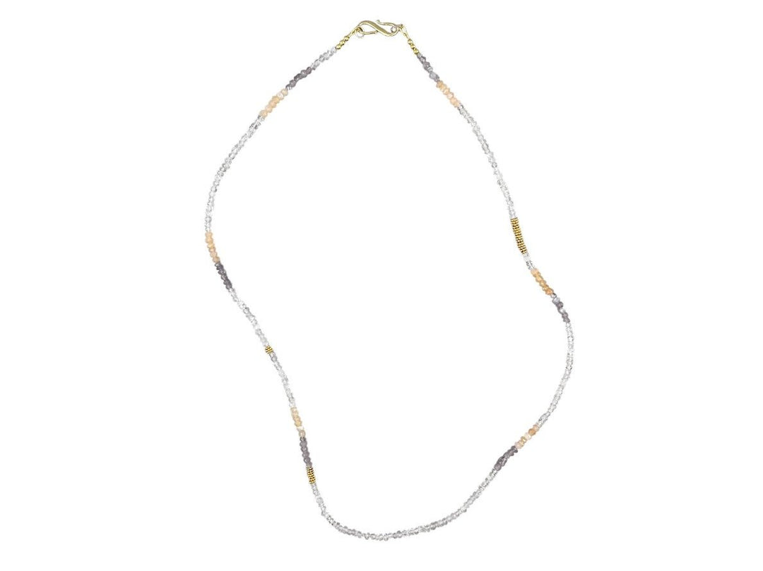 Moonstone Strand Necklace