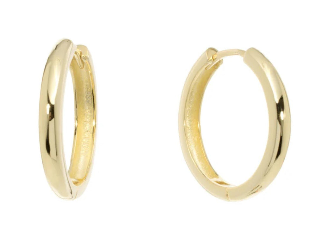 Gold 20mm Hoops