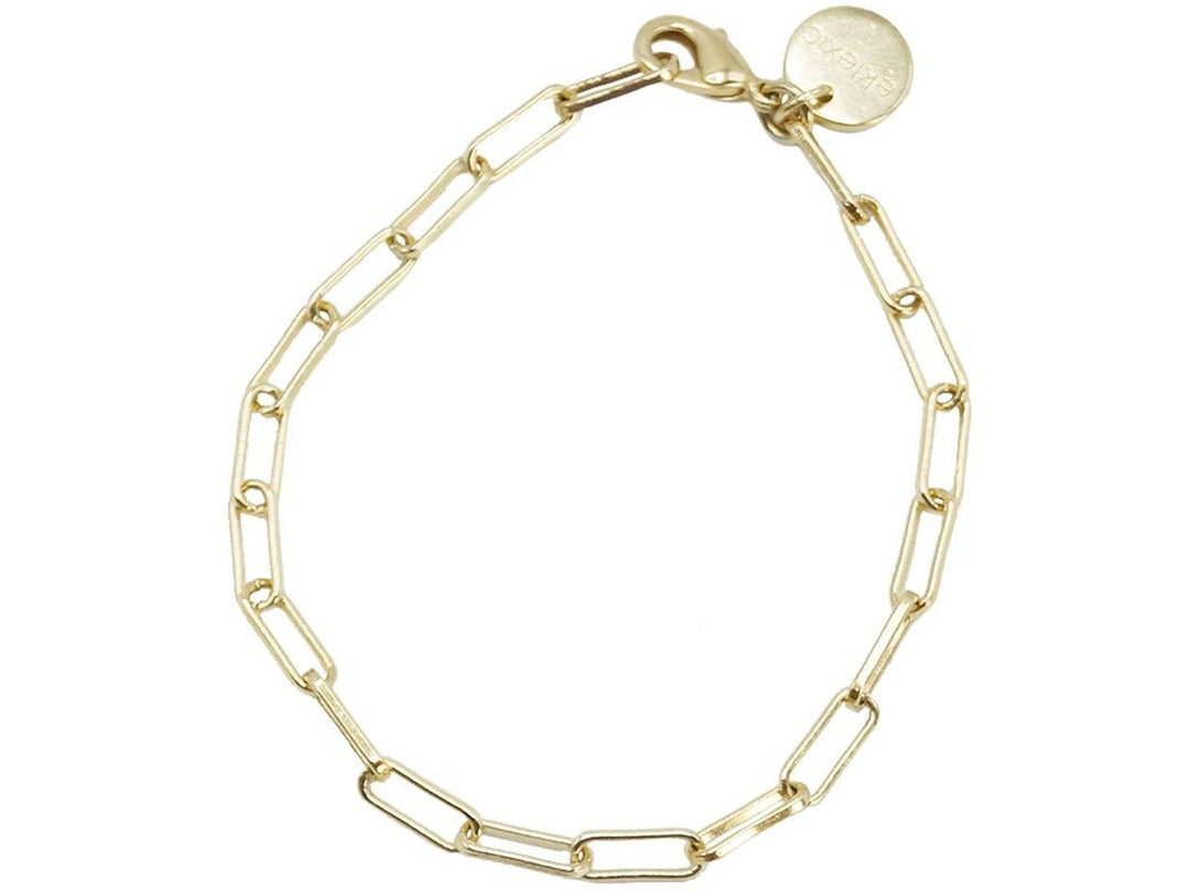 Elongated Link Chain Bracelet