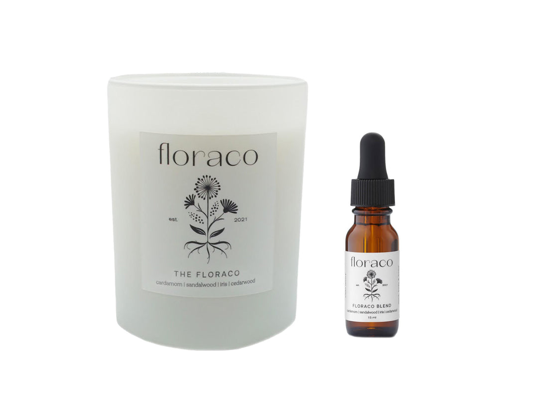 Floraco Candle and Oil Bundle
