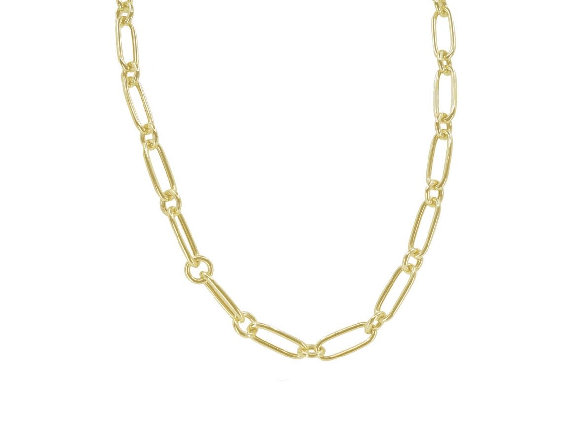 14k Oval and Round Link Chain